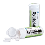 Miradent Xylitol Kaugummi Grüner Tee, 30 STÜCK